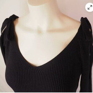 Club Monaco Merino Wool Women's Navy Blue Sweater Dress xs